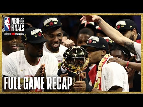 RAPTORS vs WARRIORS | Toronto Wins First NBA Championship! | NBA Finals Game 6