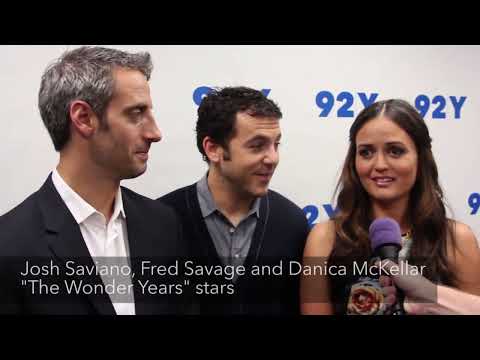 Stars of "The Wonder Years"—Fred Savage, Danica McKellar and Josh Saviano