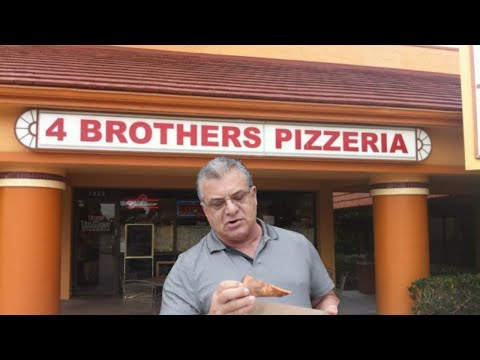 Four Brothers Pizzeria Delray Beach #"A Real Pizza Review By A Real Italian"