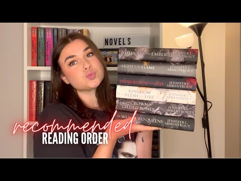 READING ORDER | Blood & Ash and Flesh & Fire Series by Jennifer L. Armentrout