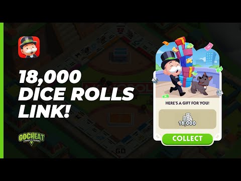 How to Get 18K Free Dice Rolls with Monopoly GO Links