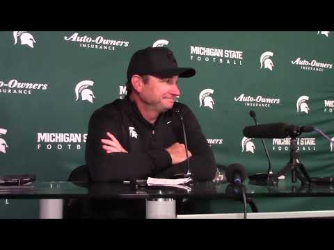 Michigan State football coach Jonathan Smith on 23-19 loss to Boston College