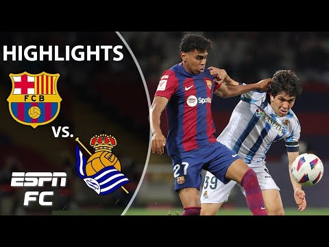 Barcelona vs. Real Sociedad | LALIGA Highlights | ESPN FC