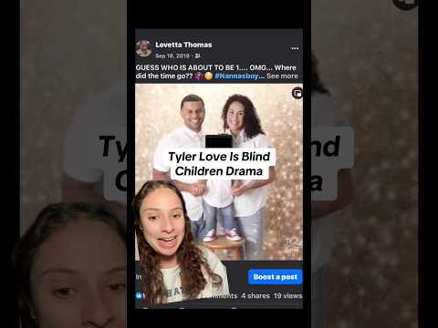 Love is blind does not love background checks. #loveisblind #tyler #children #realitytv #realityshow