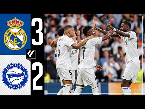 HIGHLIGHTS |  Real Madrid 3-2 Alavés | LaLiga 2024/25