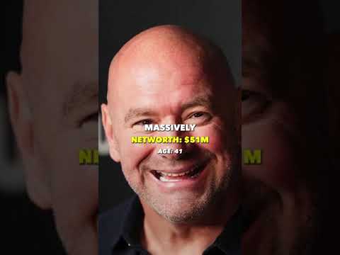 Dana White's Net Worth Over the Years. #danawhite #networth #ufc