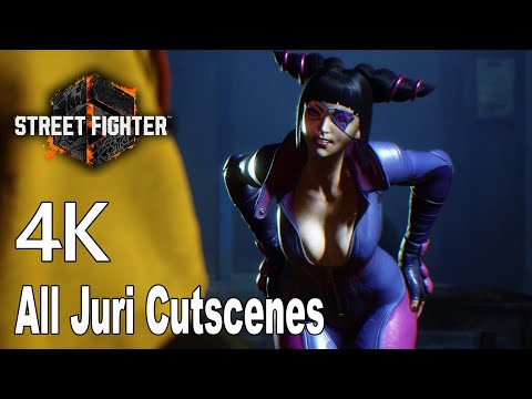 Street Fighter 6 All Juri Cutscenes 4K