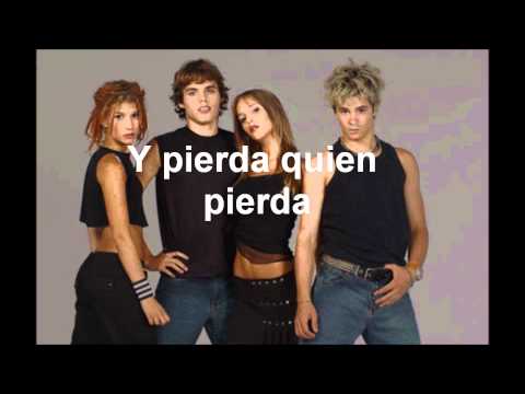 Erreway - Rebelde way (Con letra)