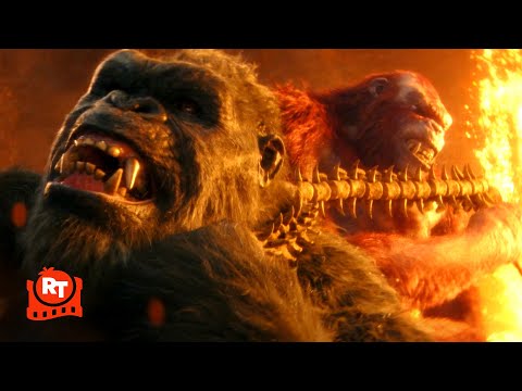 Godzilla x Kong: The New Empire (2024) - Kong vs. Skar King | Movieclips