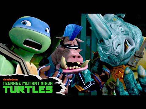 Bebop & Rocksteady Become Mutants 🐗 | Full Scene | Teenage Mutant Ninja Turtles