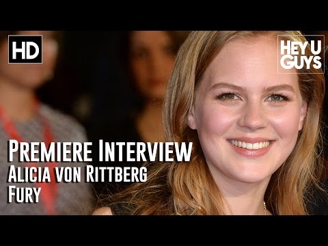 Alicia Von Rittberg Interview - Fury Premiere