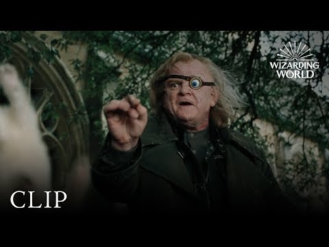 Professor Mad-Eye Moody vs. Draco | Harry Potter and the Goblet of Fire