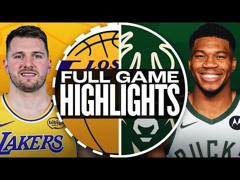 LAKERS at BUCKS | FULL GAME HIGHLIGHTS | March 13, 2025