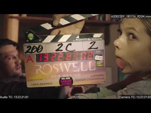 #NathanParsons #JeanineMason Roswell, New Mexico Bloopers🎬