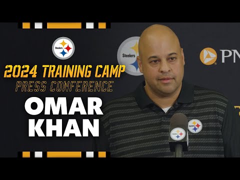 GM Omar Khan Press Conference (July 25) | Pittsburgh Steelers