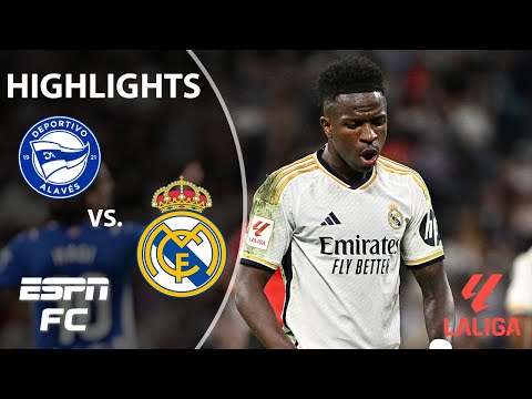 🚨 CLEAN SHEET DOMINATION 😤 Alaves vs. Real Madrid | LALIGA Highlights | ESPN FC