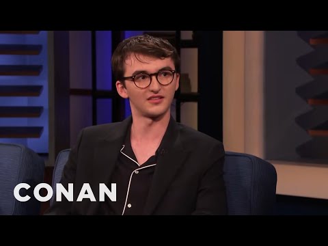 Isaac Hempstead Wright Can't Remember What Life Was Like Before "Game Of Thrones" | CONAN on TBS