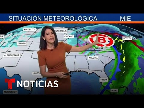 Una nueva tormenta llevará lluvias y nieve a buena parte de Estados Unidos | Noticias Telemundo