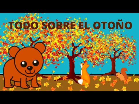 TODO SOBRE EL OTOÑO para niños/ explicación en ESPAÑOL sencilla y divertida.