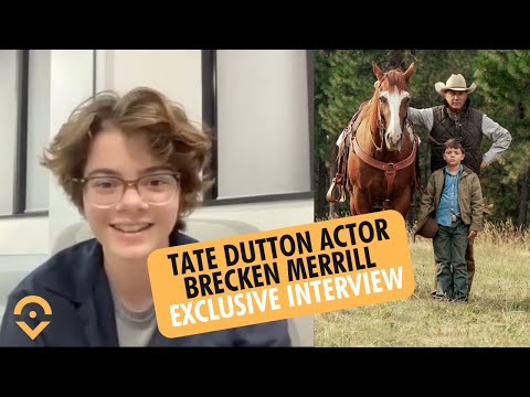 Yellowstone Tate Dutton Actor Brecken Merrill Talks Filming Season 5 and Working with Kevin Costner