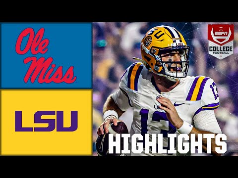 Ole Miss Rebels vs. LSU Tigers | Full Game Highlights | ESPN College Football