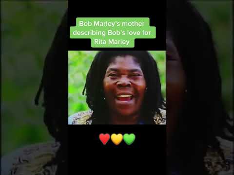 Bob Marley Mom Describing his love for Rita Marley