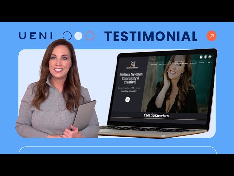 UENI Testimonial: Melissa Newman, non-profit consultant