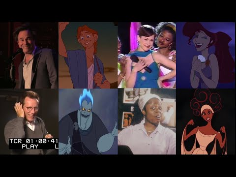 Hercules | Voice Actors | Live vs Animation | Side By Side Comparison