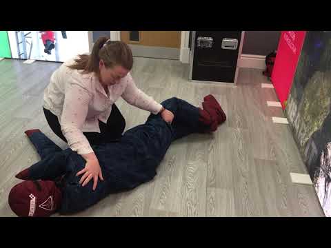 Ruth Lee Patient Handling Manikin - Recovery Position Demo