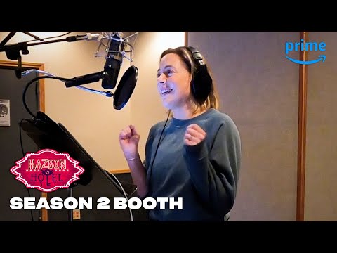 Erika Henningsen in the Booth | Hazbin Hotel Season 2 | Prime Video