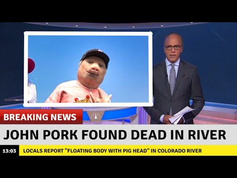 John Pork Death: Full News Segment