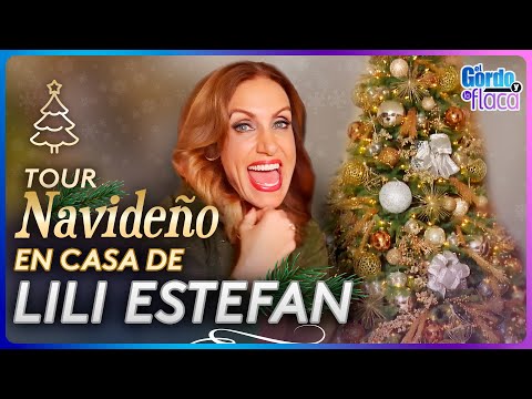 Lili Estefan y un tour exclusivo por su casa decorada de Navidad | El Gordo y La Flaca