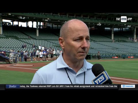 Brian Cashman one-on-one at Wrigley Field