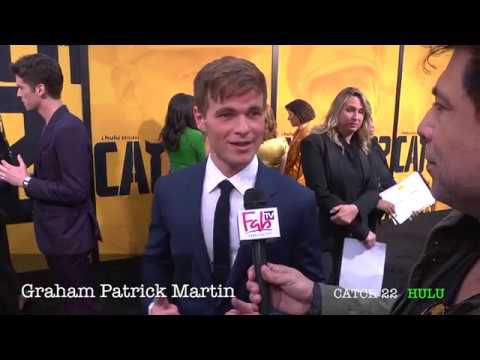 Graham Patrick Martin "CATCH 22"  premiere