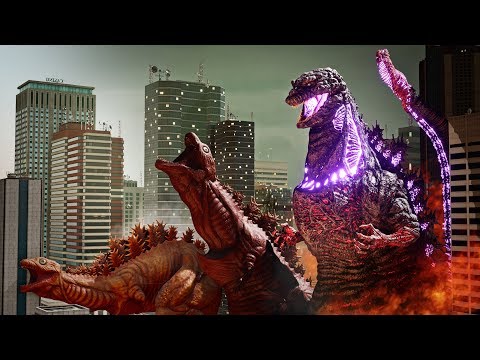 EVOLUTION of SHIN GODZILLA: Size Comparison