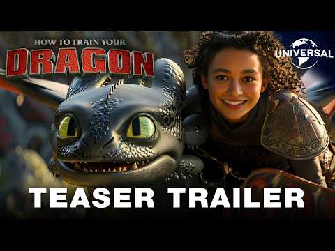 How to Train Your Dragon Live Action (2025) | Official Teaser Trailer - Universal Pictures