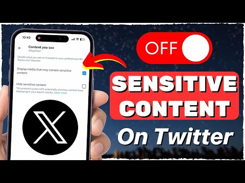 How To Turn Off X (Twitter) Sensitive Content Setting (2025)