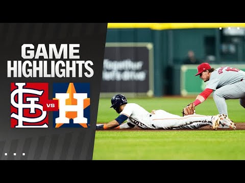 Cardinals vs. Astros Game Highlights (6/5/24) | MLB Highlights