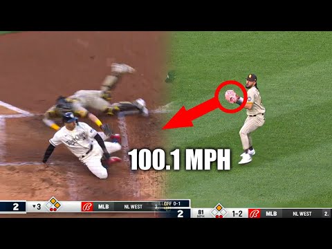 MLB | Super Arm Throws At Home Plate