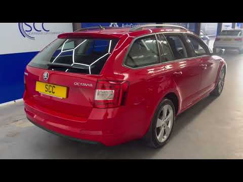 Skoda Octavia red