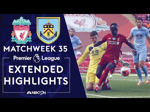 Liverpool v. Burnley | PREMIER LEAGUE HIGHLIGHTS | 7/11/2020 | NBC Sports