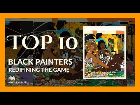 Top 10 Living Black Painters Who Shook the Art World