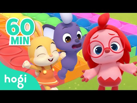 Learn Colors with Pop It and more! | Kids Learn Colors | Compilation | Fun Pop It | Pinkfong Hogi