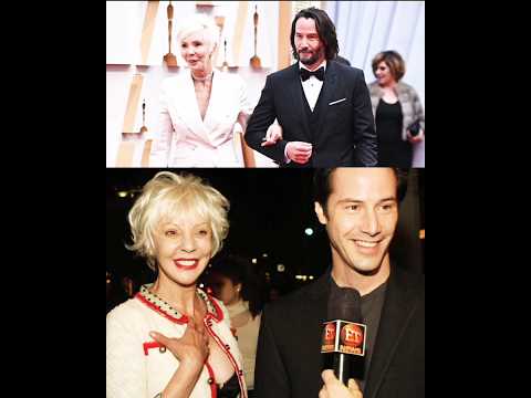 John wick superstar Keanu Reeves & Mother Patricia Taylor always looking beautiful together💘#shorts