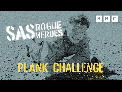 The SAS Rogue Heroes Plank Challenge 💪 BBC