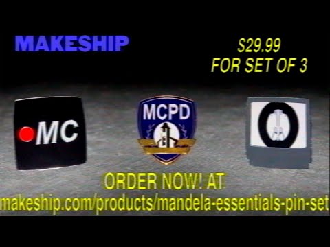 [LIMITED EDITION PINS] Makeship Mandela Essentials Pin Set