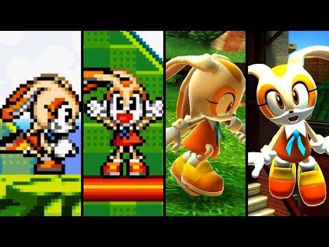 Evolution of Cream the Rabbit (2002 - 2018)