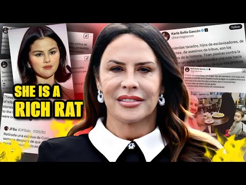 Karla Sofía Gascón's NASTY Tweets: She RUINED The Oscars, Called Selena Gomez a RAT, & She's RACIST