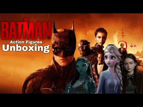 The Batman (2022) Action Figures Unboxing