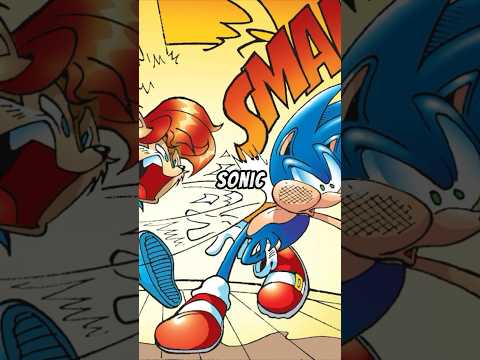 Why Sally Acorn Slapped Sonic #sonic #sonicthehedgehog #sega #soniccomics #sonics #archiesonic